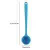 Silicone Back Scrubber,Long Handle Body Scrubber,Light&Easy-to-Hold Shower Brush For Skin Cleaning&Exfoliating With A Free Hook 6