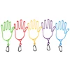 Golf Gloves Stretcher Golfer Tool Gear Plastic ABS Golf Gloves Holder Rack Dryer Hanger Stretcher with strap 2