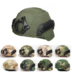 Tactical Helmet MICH2000 Cover Hunting Airsoft Outdoor Shooting Sports Camouflage Protective Helmet Cloth Cover Helmet Accessory