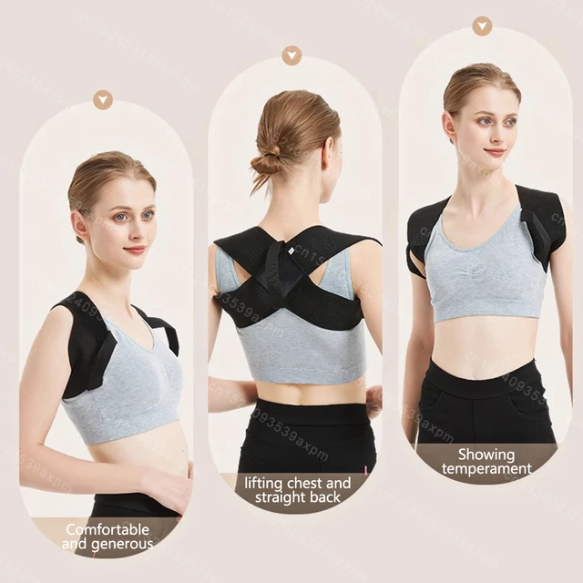 Posture Corrector Back Brace Clavicle Support Stop Slouching and Hunching Adjustable Back Trainer Unisex Correction Belt 4