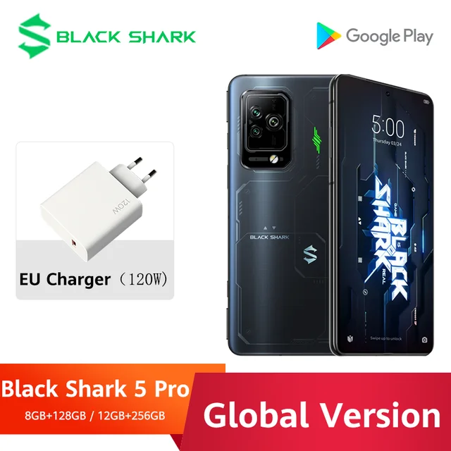 Xiaomi Black Shark 5 Pro Gaming Phone 256GB 12GB RAM (UNLOCKED) 6.67 108MP  (Global)