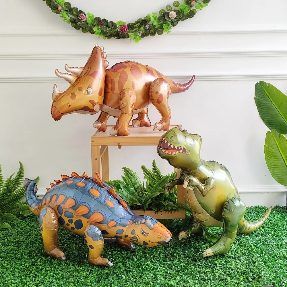 Palloncini da assemblare tema dinosauro per feste bambini