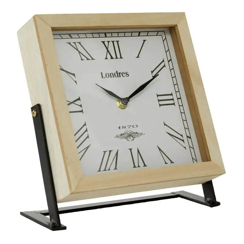 

Brown Wood Clock Reloj despertador Digital calendar Totoro clock Digital wall clocks Home decoration luxury Digital clock Watch