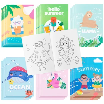 Summer Puzzle Coloring Book 1
