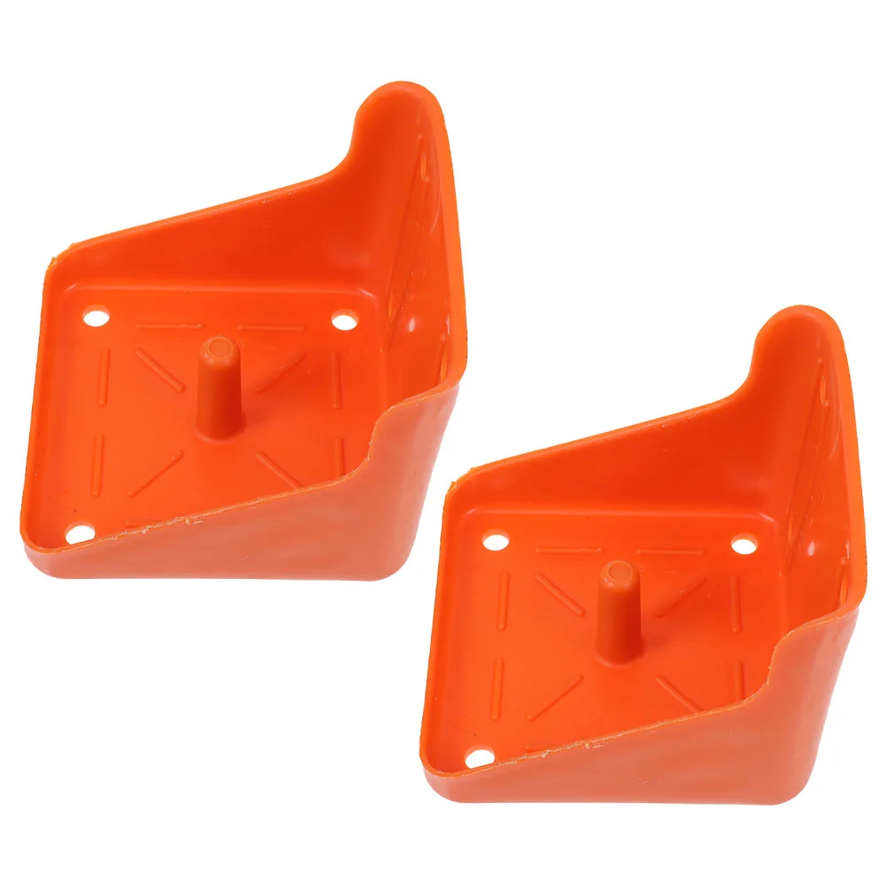 

2 Pcs Thicken Tray Plastic Serving Trays Pe Thickened Sheep Salt Lick Container