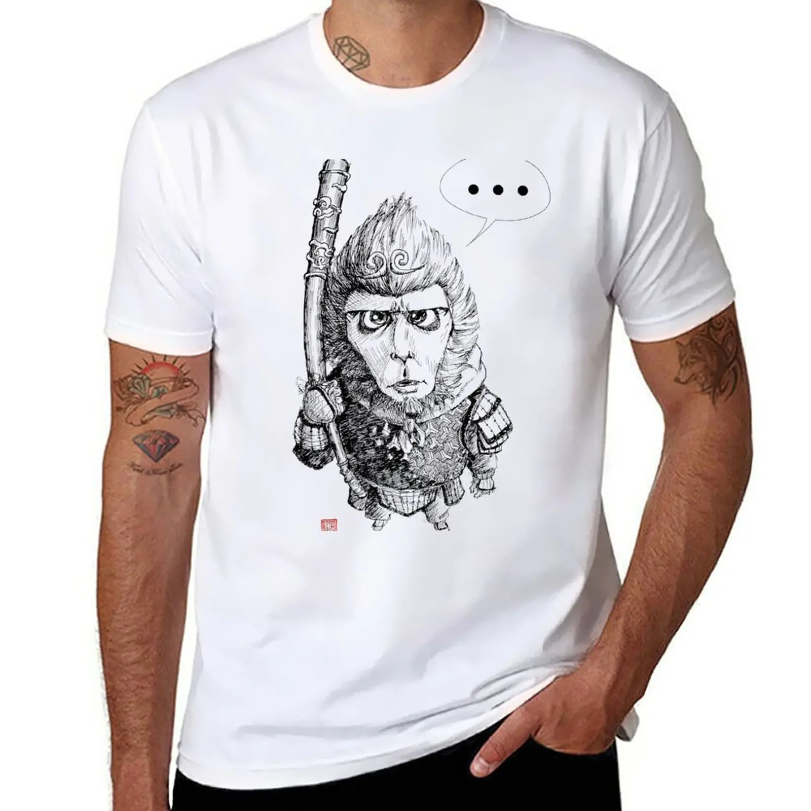 

New Speechless Monkey King T-Shirt sublime t shirt tops fruit of the loom mens t shirts