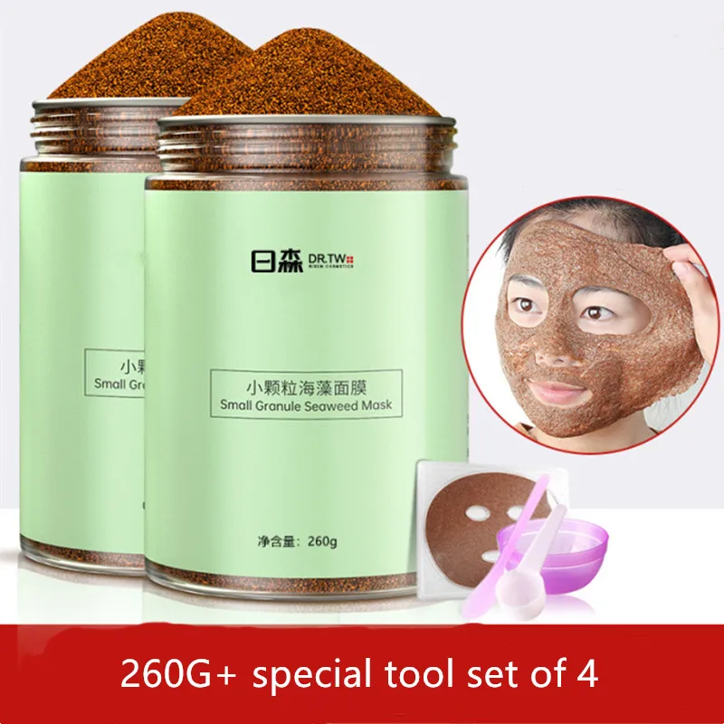 Freely Adjustable Milk Sea Bath Natural Seaweed Mask 260G/Bottle