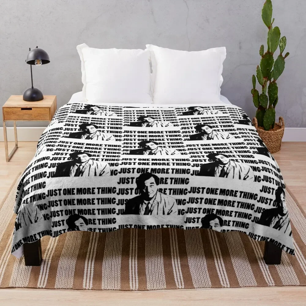 

Columbo Throw Blanket For Baby Plaid on the sofa cosplay anime Blankets