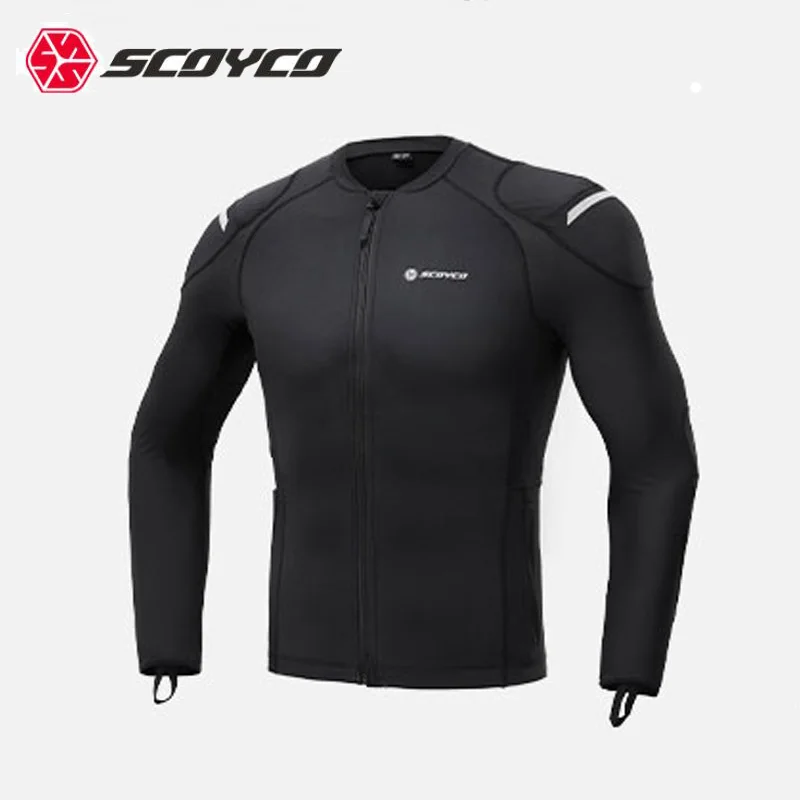 Men's SCOYCO Motorcycle Armor Clothing Summer Breathable Knight Riding Motorcycle Racing Suit Soft Armors Clothes Anti Wrestling