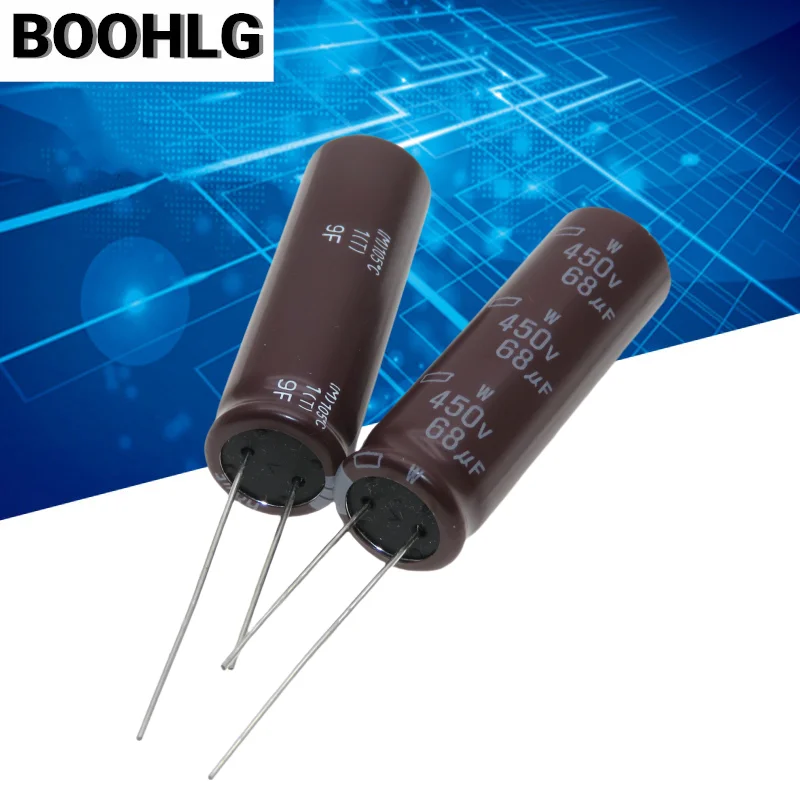 

5PCS 68UF 450V Black Diamond NCC electrolytic capacitor 450V 68UF 12.5X40 W 105 degrees