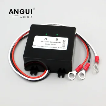 ANGUI HA01 배터리 이퀄라이저, 2x12V 플러드 AGM 납산 배터리, 뱅크 전압 액티브 밸런서, 방전 충전기 레귤레이터