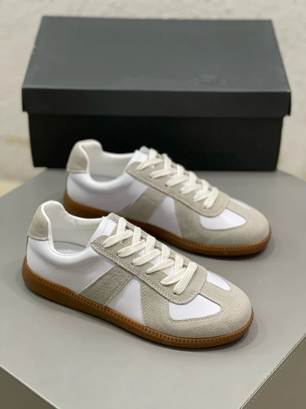 Withered Vulcanized Woman Fashion Soft Genuine Leather Training Shoes Women Patchwokr Casual Sneakers Women