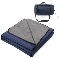 Shake Grain Fleece Camping Mat Outdoor Camping Blanket Waterproof Moistureproof Thickened Portable Foldable Picnic Mats 1