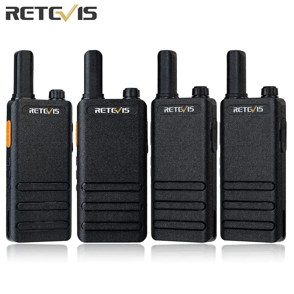 Mini Walkie Talkie Retevis Rt622P Walkie-Talkie Portatile Tipo C Carica Pmr446 Frs Stazione Radio Bidirezionale Per Ristorante Dell'Hotel