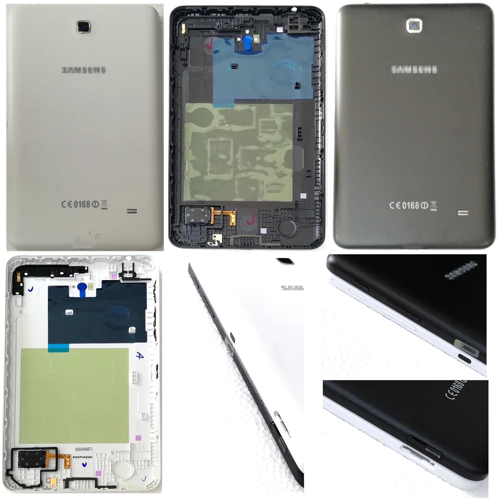 Per Samsung Galaxy Tab 4 7.0 Sm-T230 Alloggiamento Coperchio Batteria Porta Posteriore