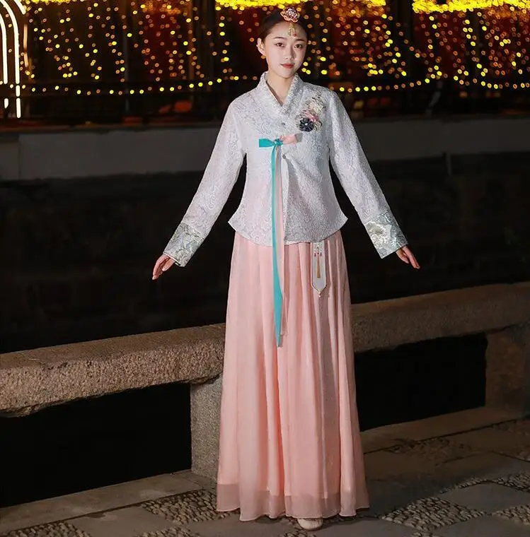 

Korean Princess Traditional Ethnic Costume Improvement Korean Stage Ethnic Performance Costume