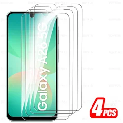 8 - in - 1 Clear Tempered Glass and Camera Screen Protector Film for Samsung A36 5G (4pcs Front Glass)