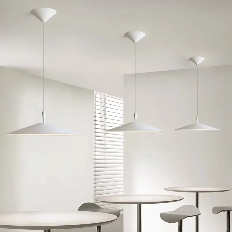 Pendant Lights Pendant Lamp Vintage Pendant Lights Modern Minimalist Designer Restaurant Pendant Lights bar island Lamps Circular Frisbee Shaped Textured LED light
