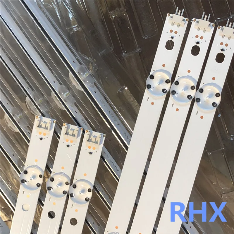 New Kit 6 PCS LED backlight strip 49UJ701V 49UJ65 A B TYPE 17Y 49UJ65_A_27LED 49UJ65_B_27LED led backlight kit