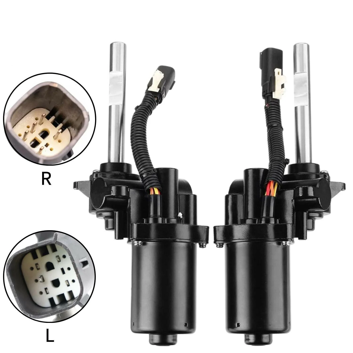 RACING Pair Power Running Board Motors Left + Right Side for Ford f150 Side  Waterproof Pedal Motor WG-227 RBM01-0714FD custom quanum waterproof f540 3300kv 3930kv 4370kv waterproof brushless motor for 1 10 1 12 1 14 rc car rc toys racing off road car