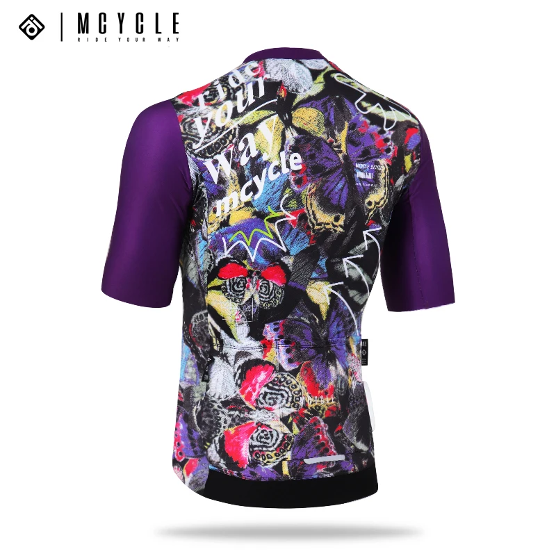 Mcycle Summer Professional Bicycle Clothes Customizable Breathable Bike Jersey Top Quick Drying Cycling Jersey Women