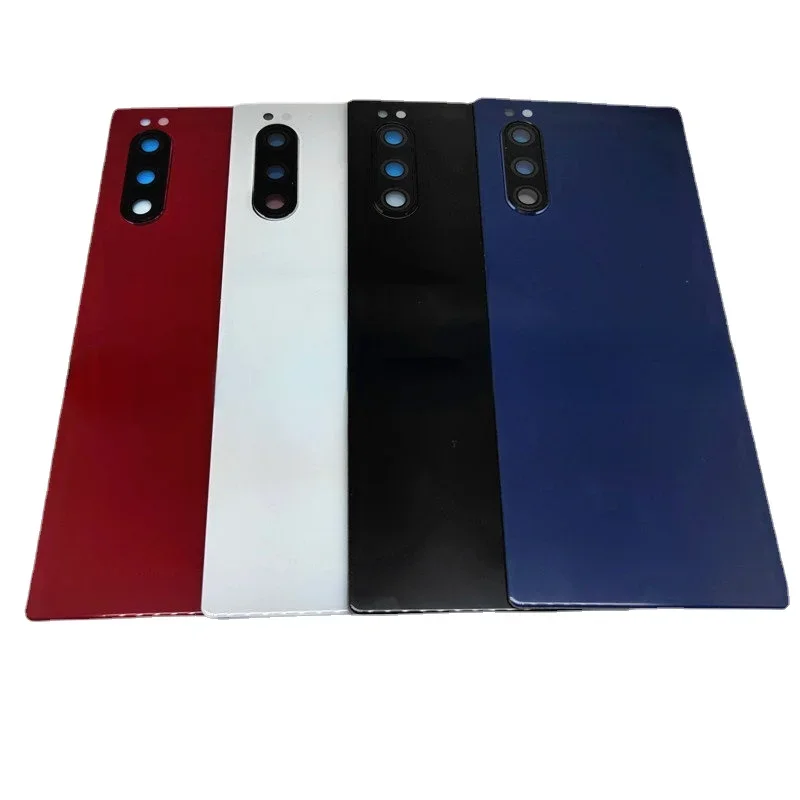 

Door Housing Case For Sony Xperia 5 X5 J8210 J8270 J9210 Glass Back Battery Cover Rear Battery Cover Replacement