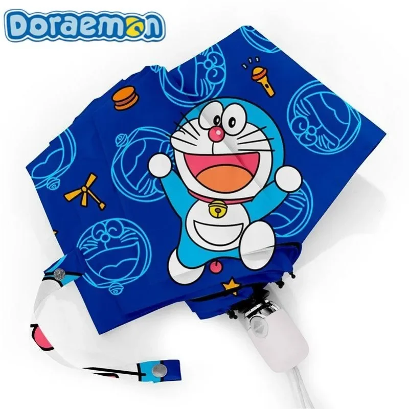 

Зонт солнцезащитный Doraemon, мультяшный аниме периферийный милый, двойного назначения, защита от УФ-лучей, для путешествий и отдыха на открытом воздухе, оптовая продажа