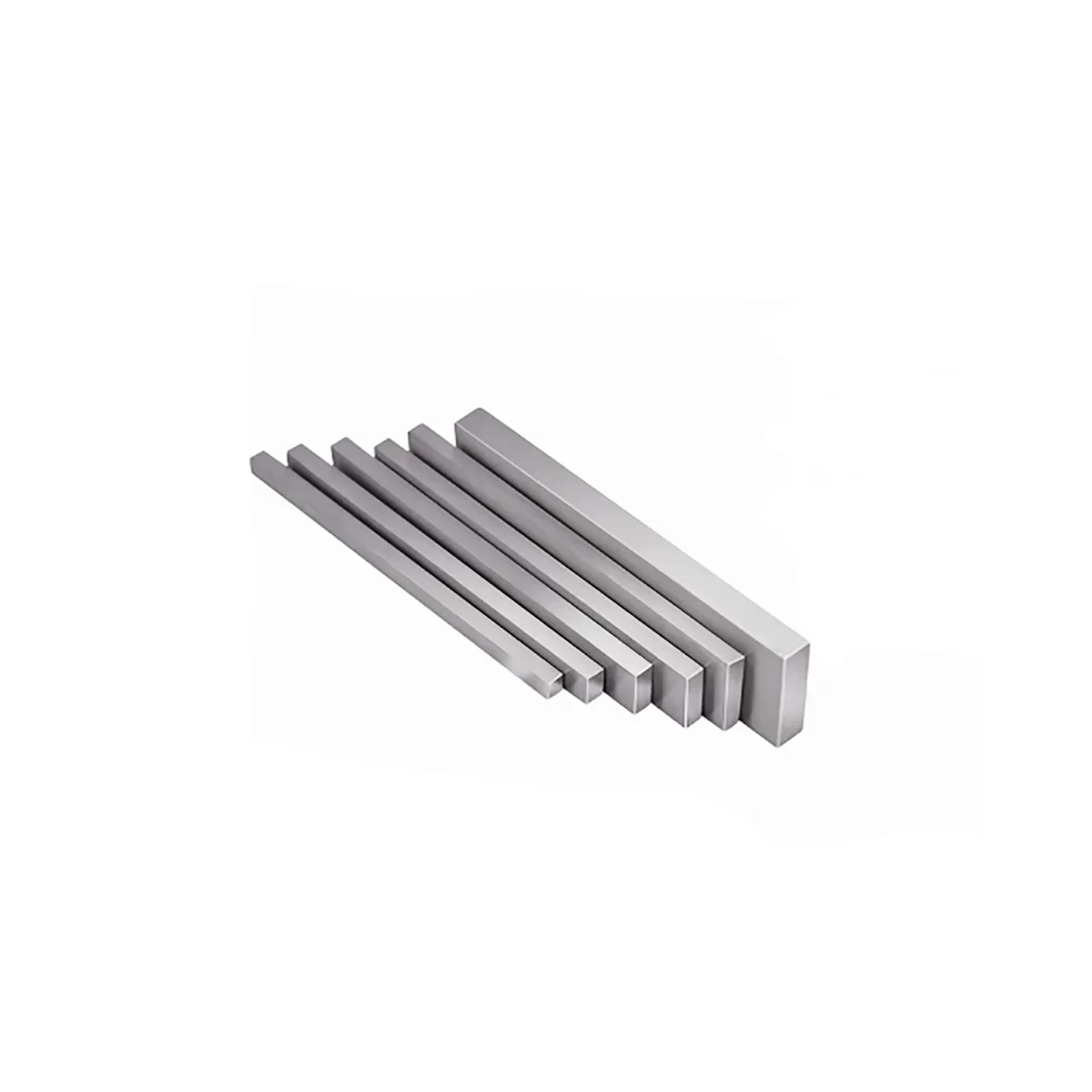 Massiver Vierkantstab aus Edelstahl 304, 100mm 200mm 300mm 500mm 600mm Länge, Hochfester Metallstab – Detail 6
