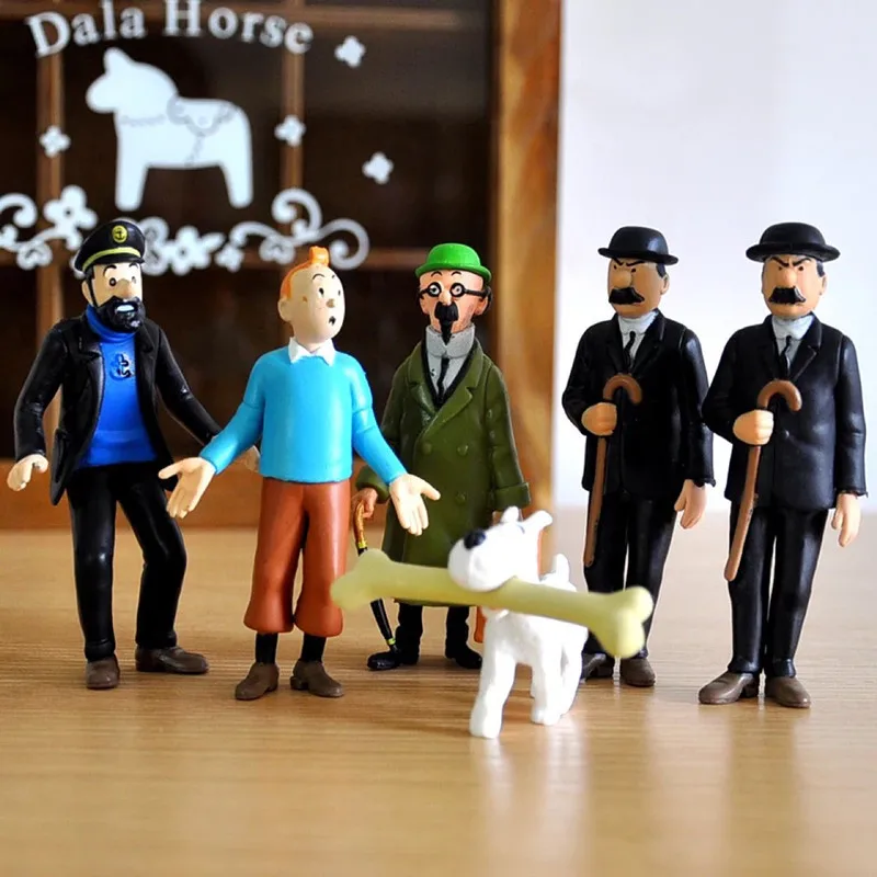 Leblon Moulinsart Tintin - Tintin et Milou gymnastique