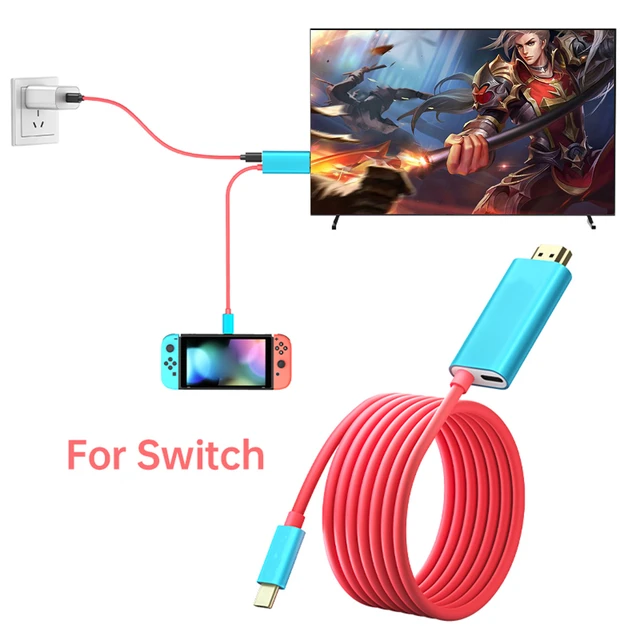Switch Nintendo USB Type C To 4K HDMI Conversion Adapter Cable for