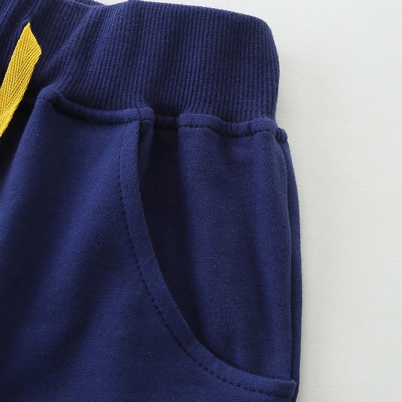 2025 Summer Kids Clothes Toddler Baby Boys Short Pants Cotton Children's Clothing Wear Cartoon Excavator Trousers