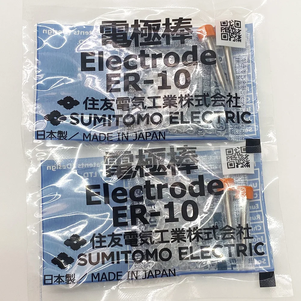 

2 Pairs Sumitomo ER-10 Electrode for T-71C T-72C T-39 T-81C T-82C Z1C Z2C Q101 T-400S Fiber Optic Splicer Welding Machine