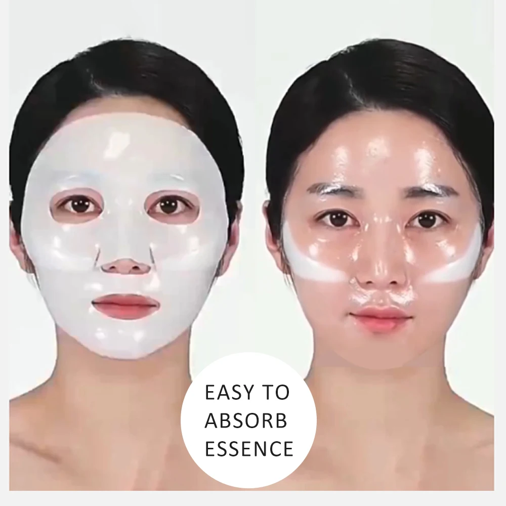 Collagen-Infused Deep Hydration Brightening & Firming Facial Mask Set - 5 Pack Korean Skincare