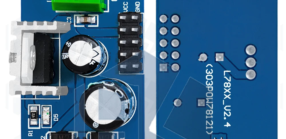 1 Stück AC / DC 12V 1,5 A Spannungs regler Filter Gleich richter modul l7812 Abwärts strom versorgungs modul – Detail 13