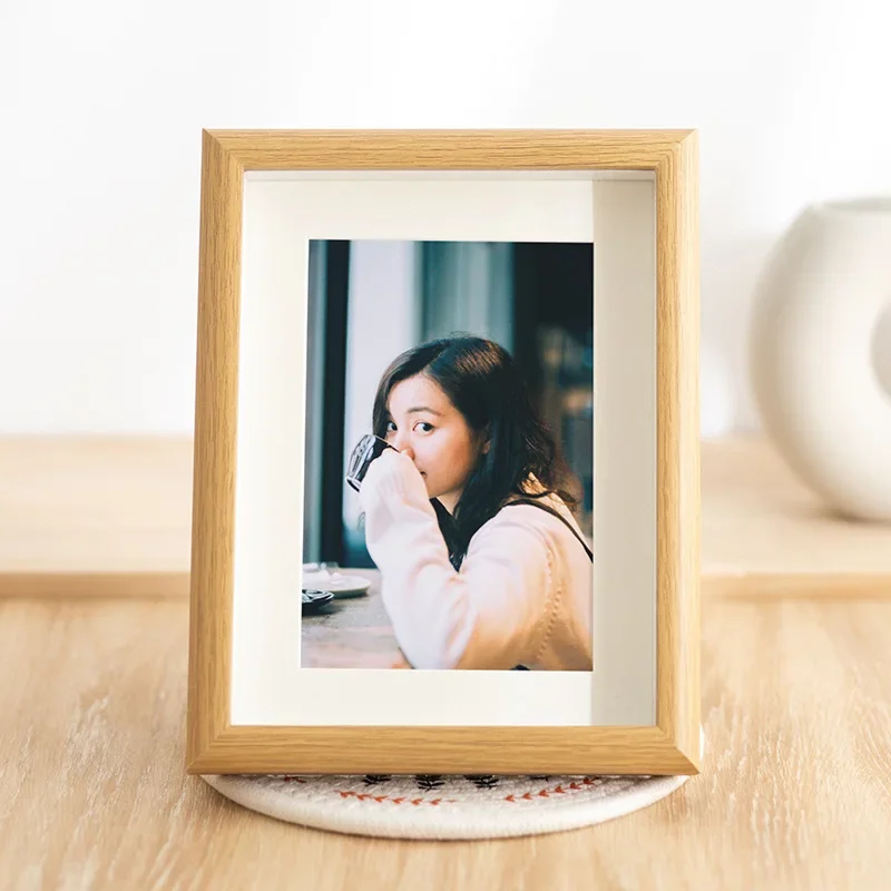 

2487 Liyou Solid Wood Picture Frame Mounted Picture Frame Hanging Wall Table Jigsaw Frame Creative Photo Wall Wood