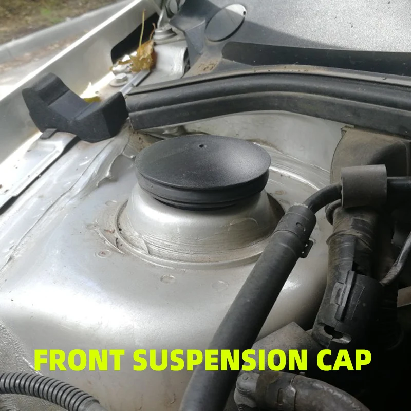 Cubierta de montaje de amortiguador de suspensión delantera, tapa