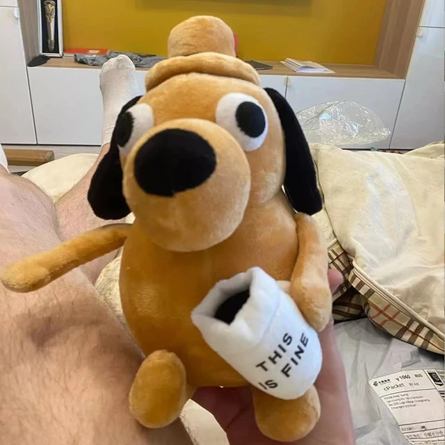 Rejoice: You can now buy your very own 'This is Fine' stuffed animal