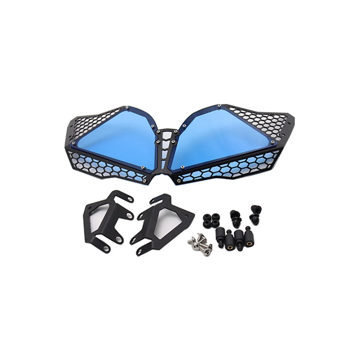 suitable-for-dl650-12-16-motorbike-cnc-modified-grille-headlight-cover-trim-cover-blue