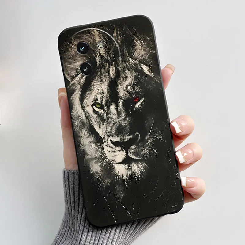 Stylish Black Love Shockproof Silicone Phone Case
