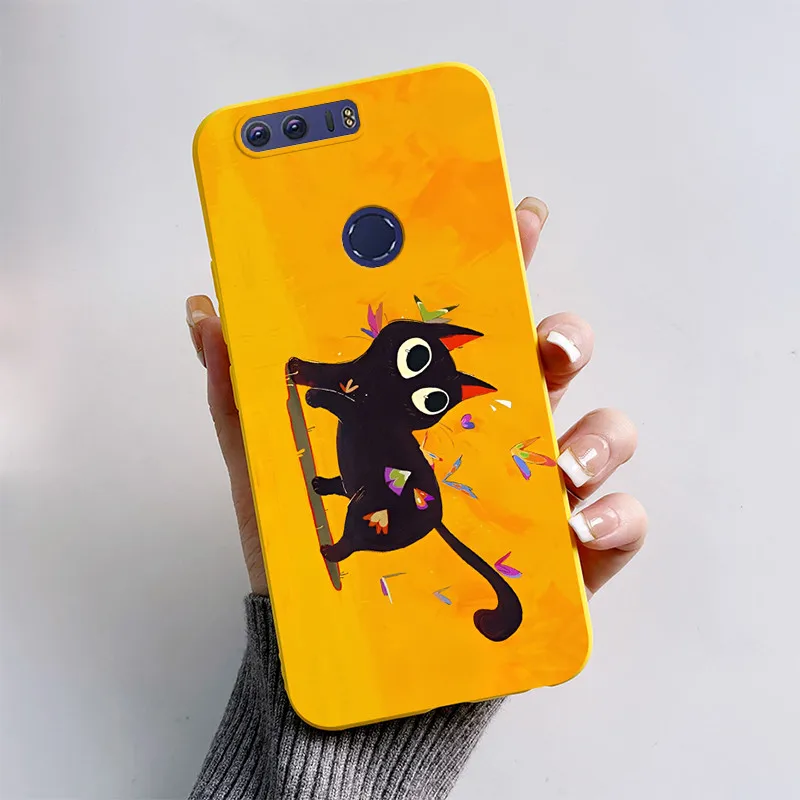 Cute Cat & Funny Dog Silicone Soft Back Cover -
