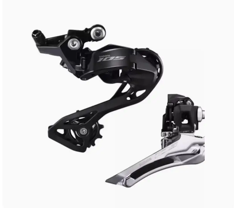 

Задний переключатель передач 105 R7100, передний переключатель передач 12S