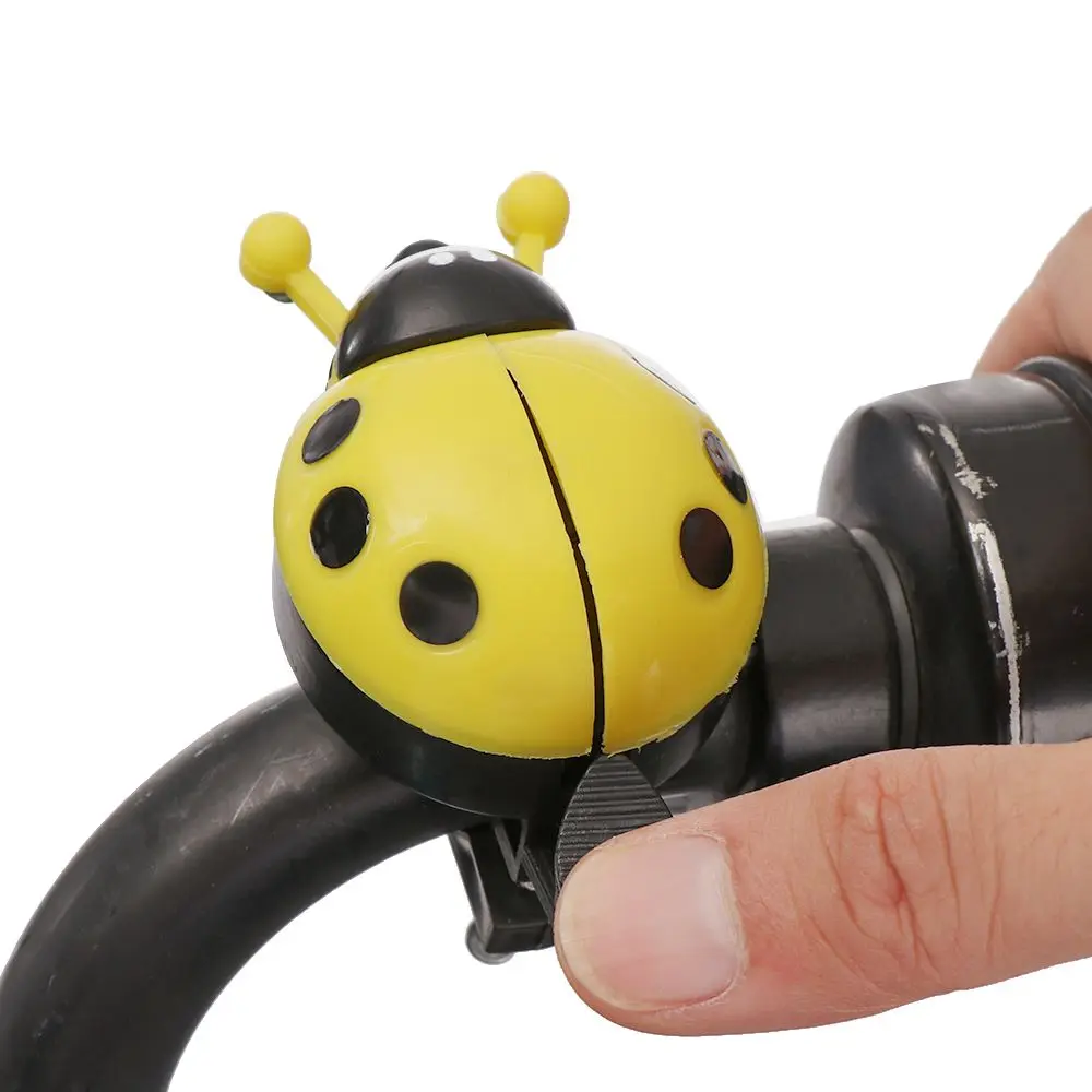 New Cute Kids Bike Bell Bicycle Boys Girls Novelty Ladybird Bug Design Horn