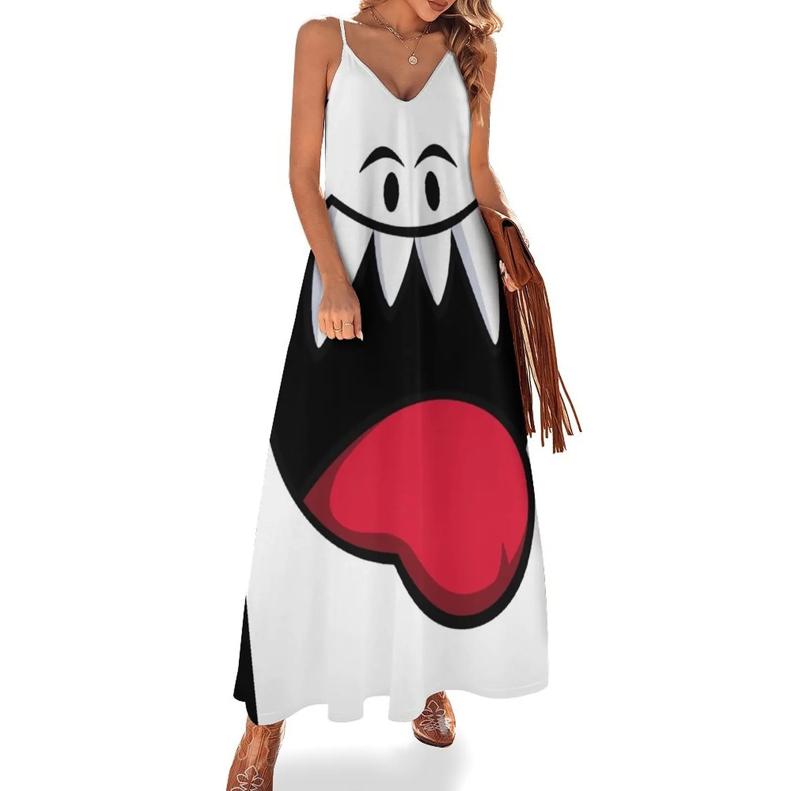 

Happy Boo! Sleeveless Dress evening dress woman long dresses for women
