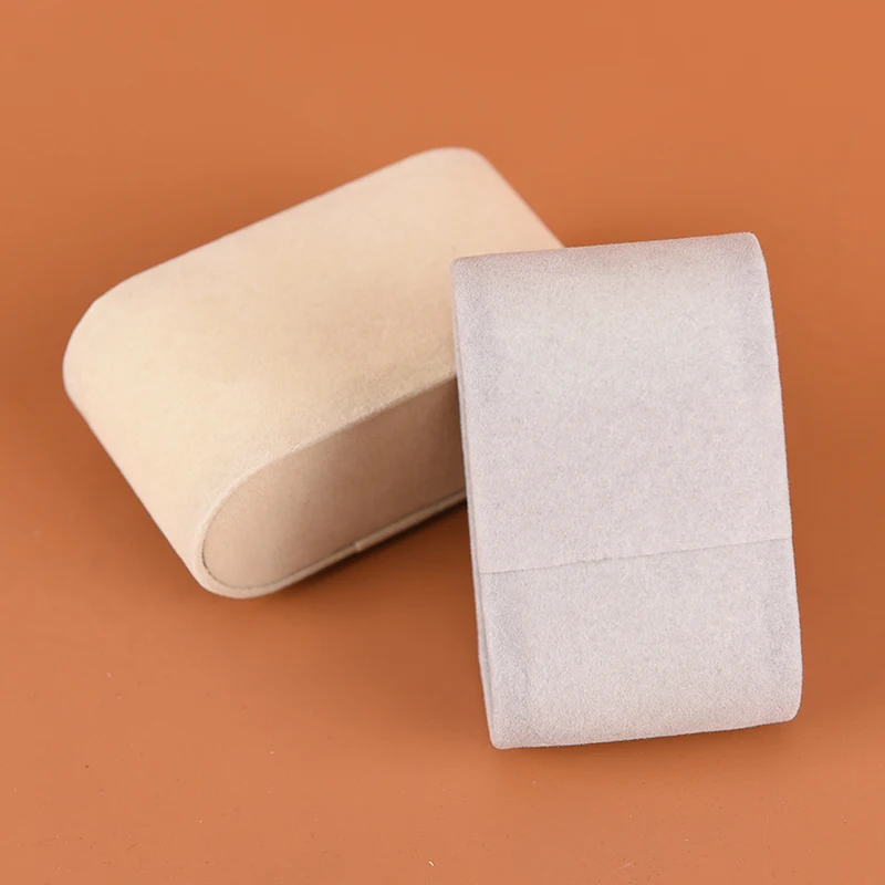 1pc Ivory/Cream Suede Watch Cushions Watch Pillows for Case Box Display NEW
