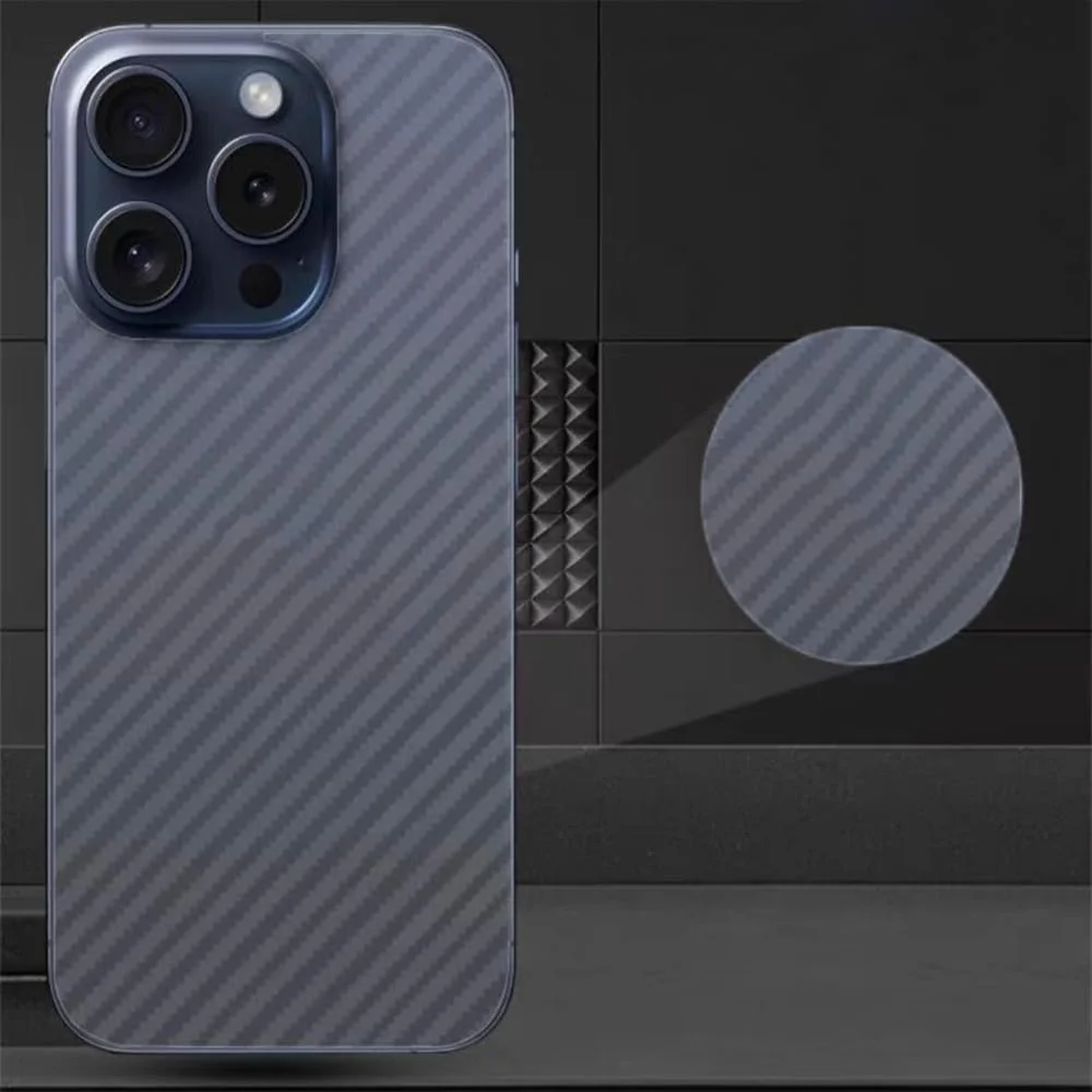 Carbon Fiber Back Screen Protector Film Sticker