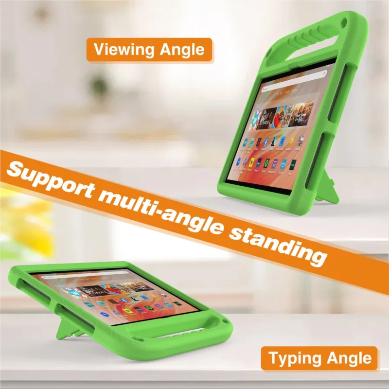 Tablet Case kids EVA Hand Stand Case For Amazon Kindle Fire Max 11 HD8 Plus HD10 HD 10 Plus 10.1 Fire 7