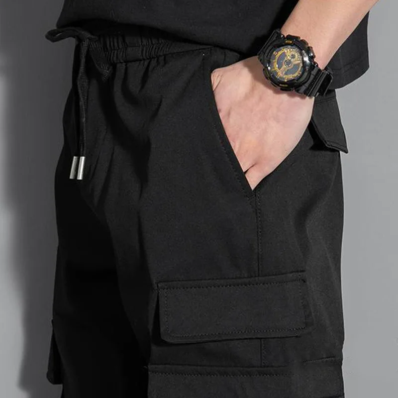 New Hip Hop Joggers Cargo Pants Men Harem Pants Casual Multi-pockets Trousers Black Green Sweatpants Streetwear Casual Men Pants