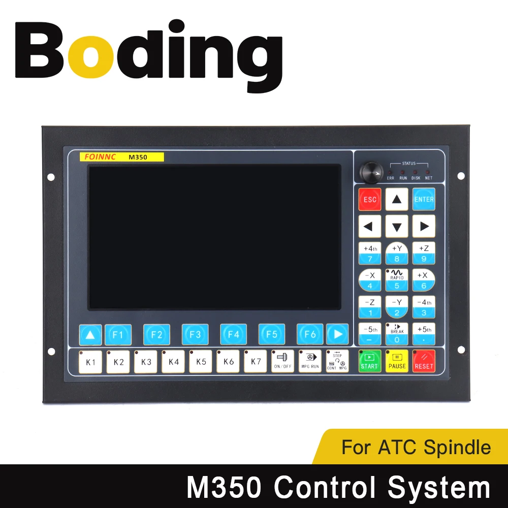 

Система управления движением BODING M350, контроллер с ЧПУ, 3-осевой, 4-осевой, 5-осевой, с замкнутым циклом и ATC контроллером