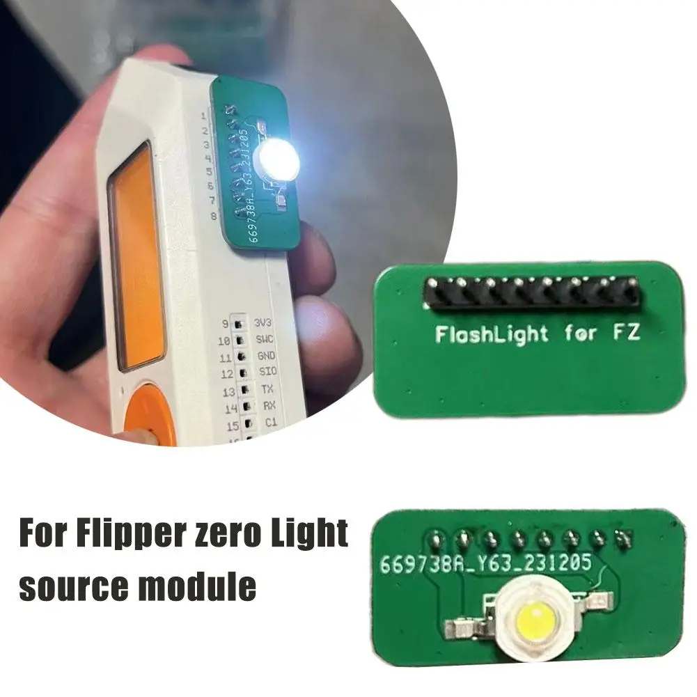 

1pc For Flipper Zero Light Source Module 1w LED Light As An Indicator Light For Flipper Zero Modification Game Accessories X6D3