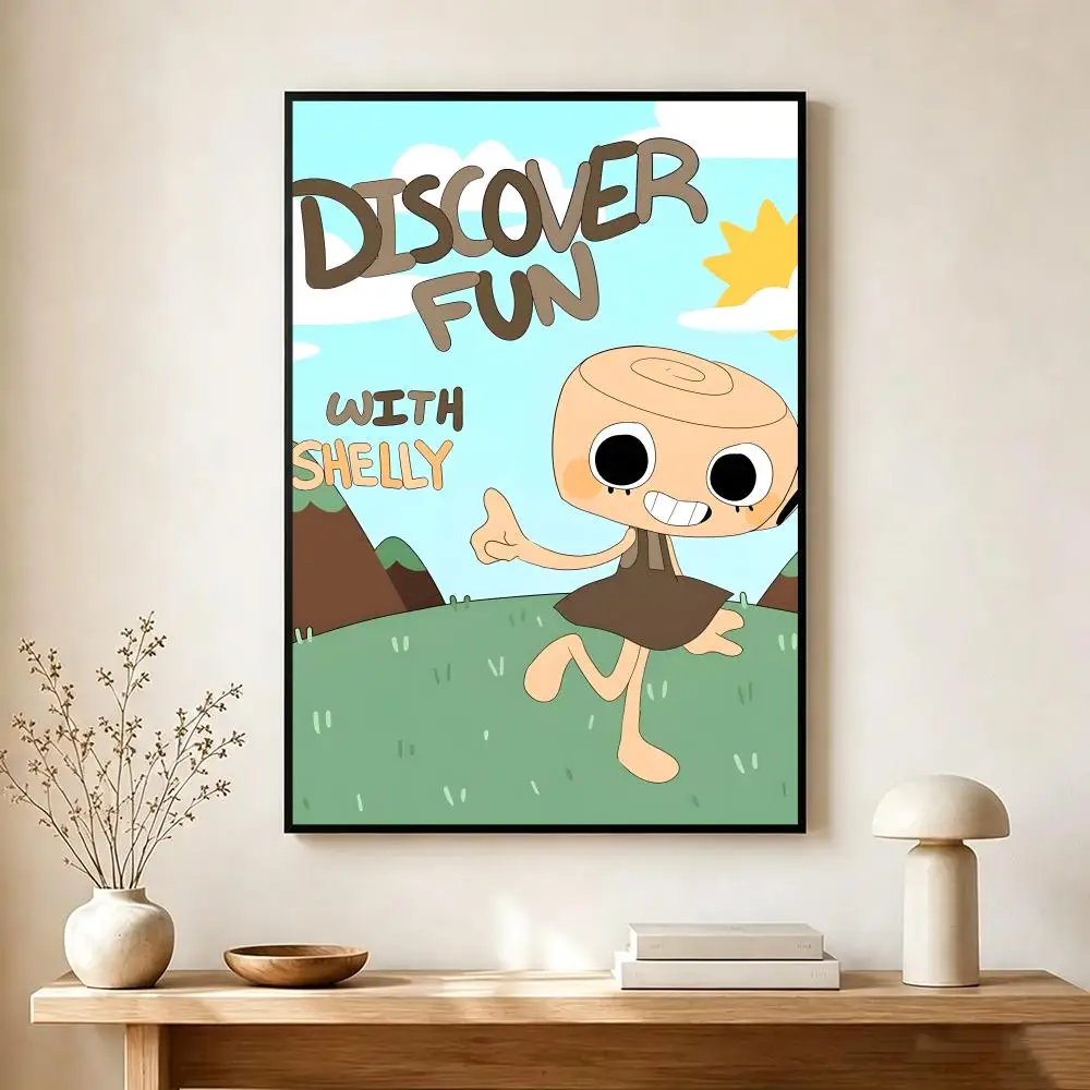 Casual Game Inspired World Art Print Poster - Decorative Mural for Home Decor Gifts (Unframed)